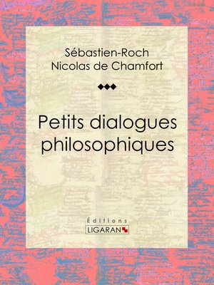 cover image of Petits dialogues philosophiques